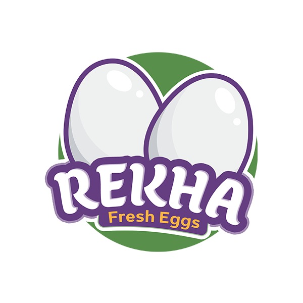 rekha fresh eggs logo