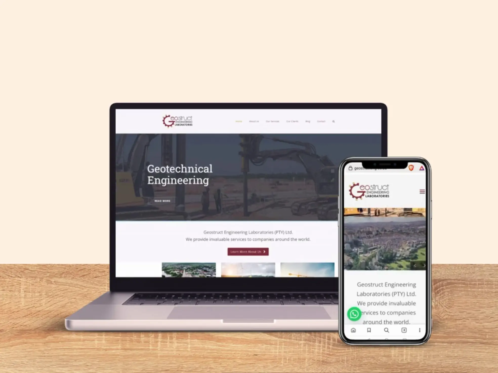 Geotechnical Engineering - Website Design
